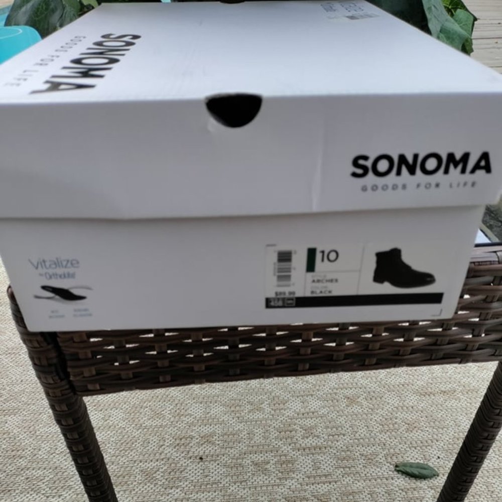 Sonoma Mens Black Boot - Picture 4 of 4